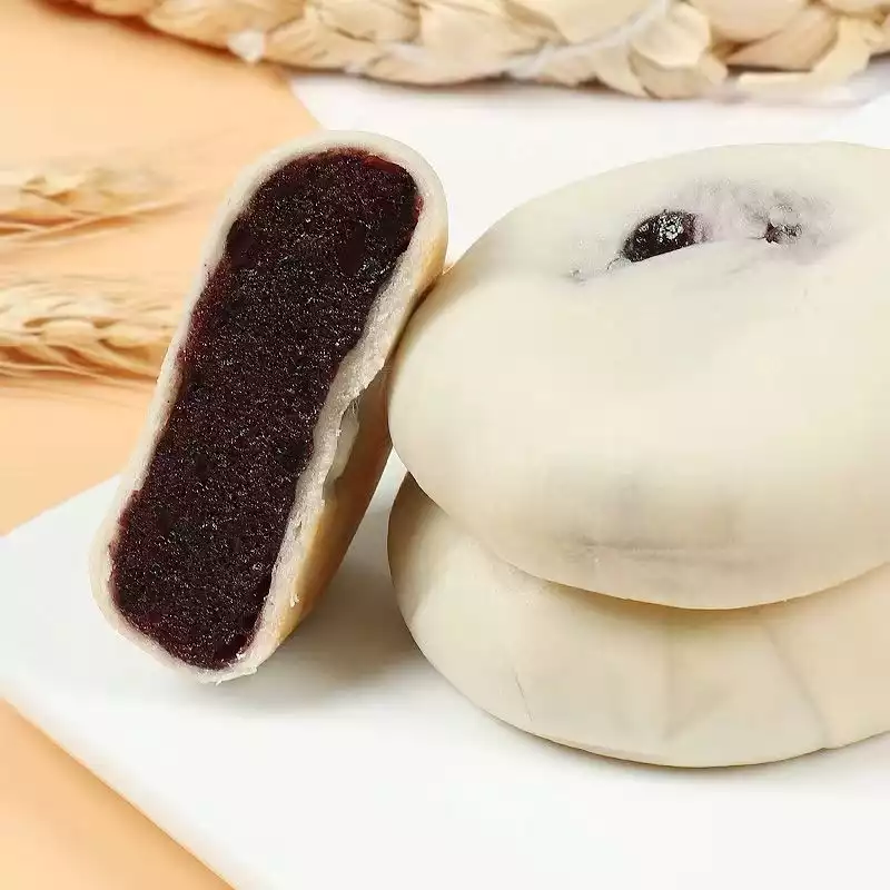 桑葚紫米饼